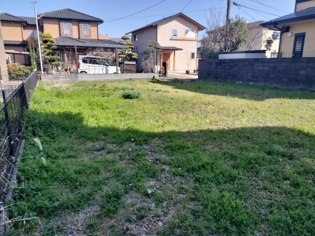 藤枝市高柳の売地の写真です